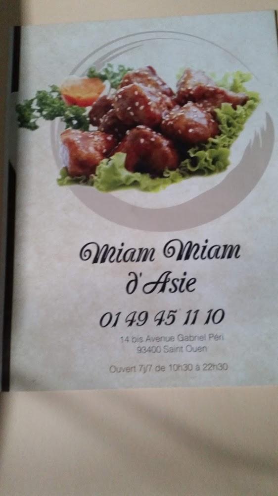 Miam-Miam d'Asie - Menu Image 4